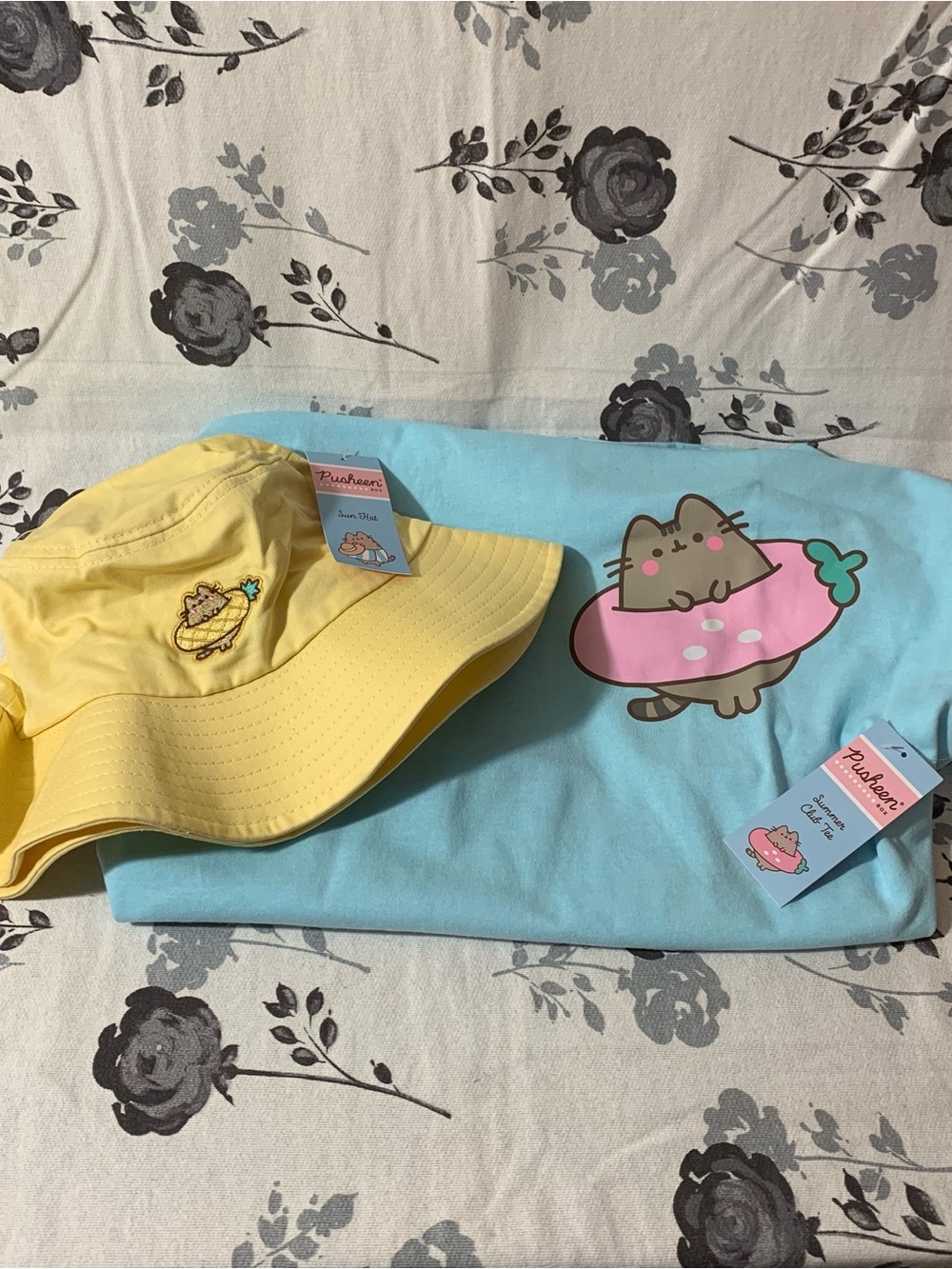 Pusheen 2026 summer shirt & sun hat